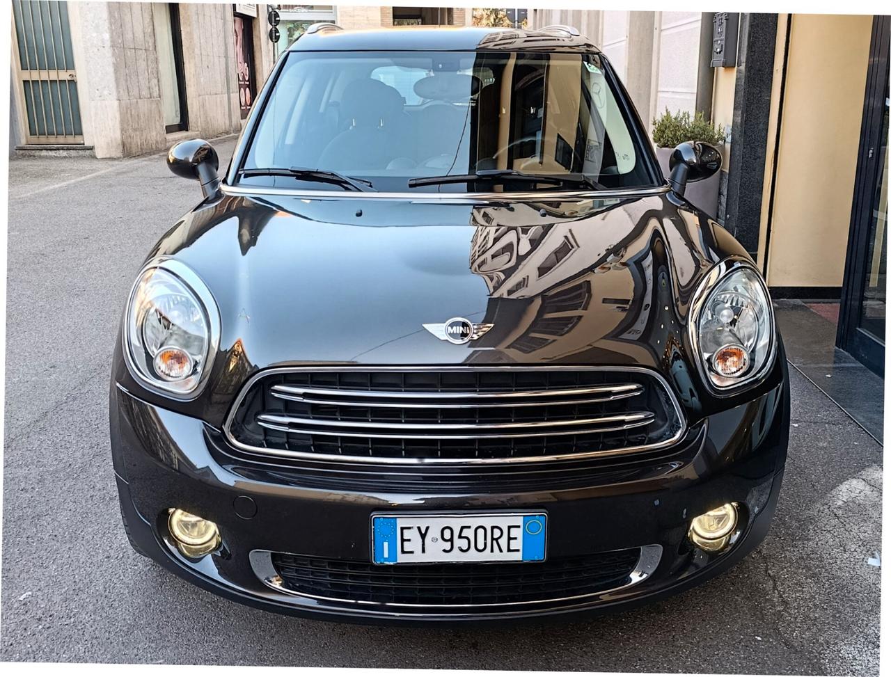 Mini Cooper D Countryman Automatica Euro 6 navi/Led/Luci soffuse