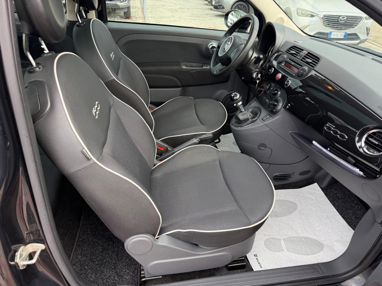 Fiat 500 1.2 GQ TETTO .EURO6 .NEOPATENTATI