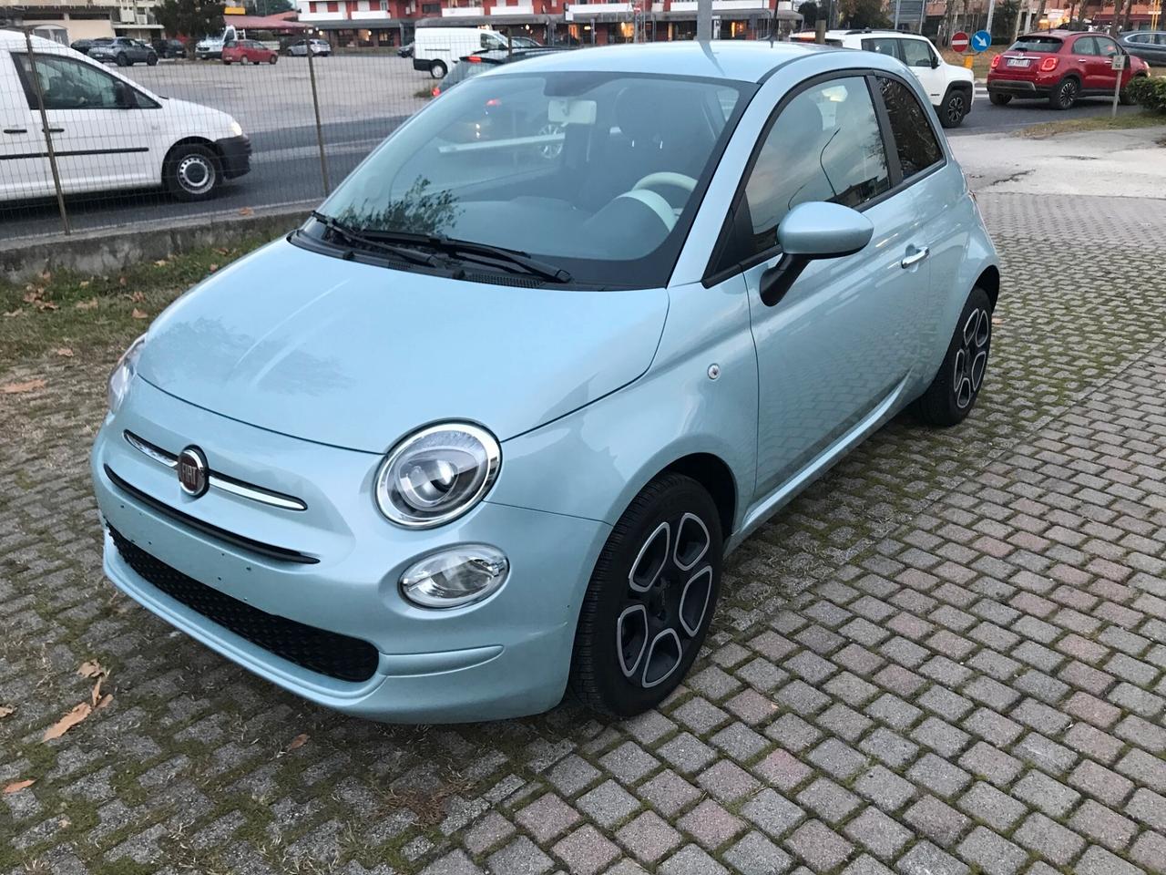 Fiat 500 1.0 hybrid 70cv no bollo appcarplay cruiser NEOPATENTATI