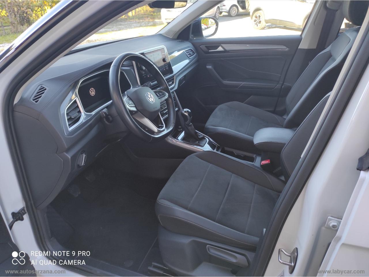 VOLKSWAGEN T-Roc 1.0 TSI Style BMT 3 ANNI GARANZIA -- 15GG SODDISFATTI O RIMBORSATI