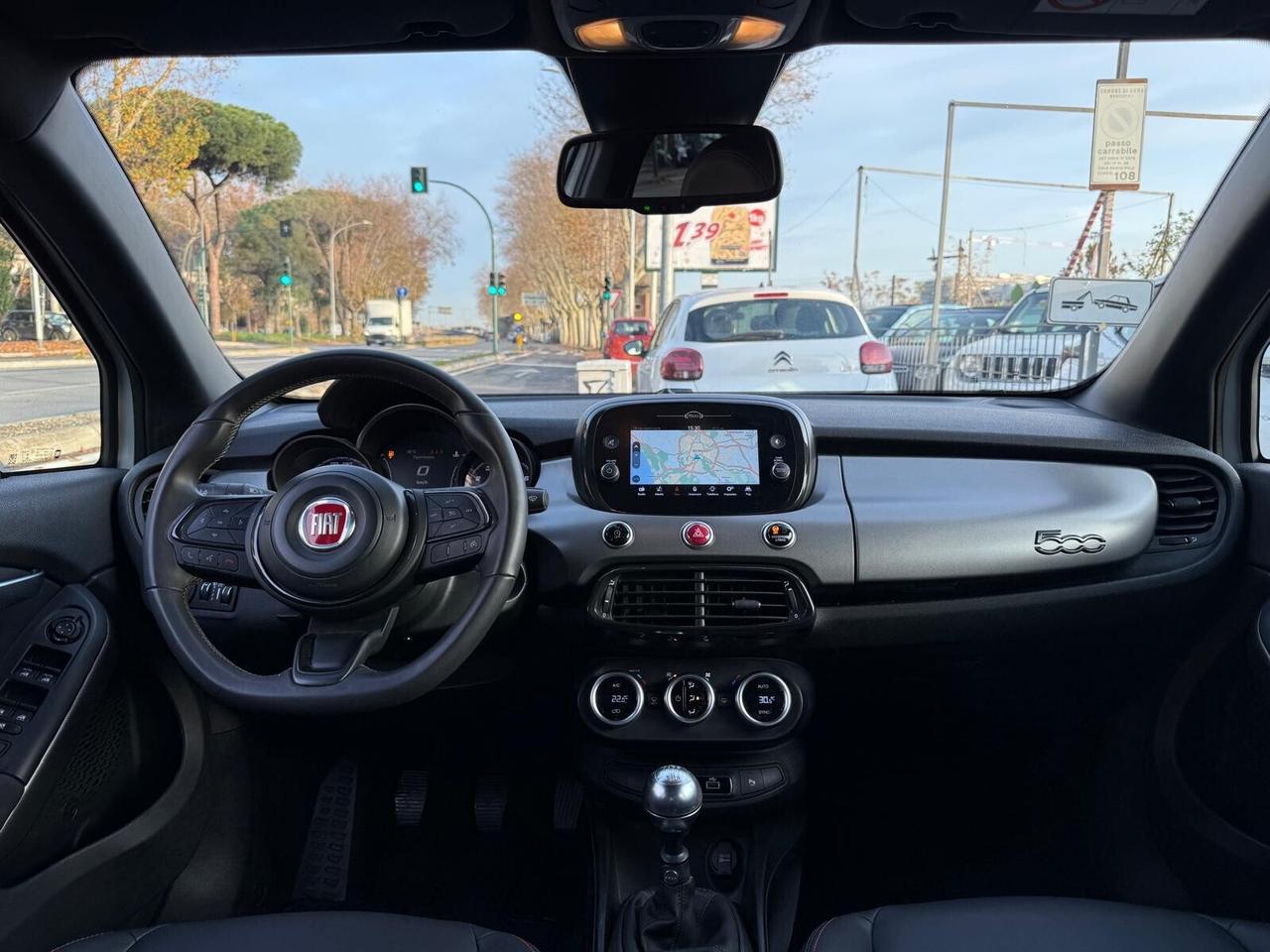Fiat 500x 1.0 Benzina Sport Manuale Navi Camera pelle