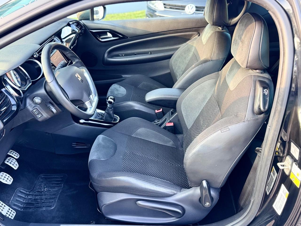 DS3 Cabrio 1.6 Diesel 100cv Neopatentati 2015 Euro 6