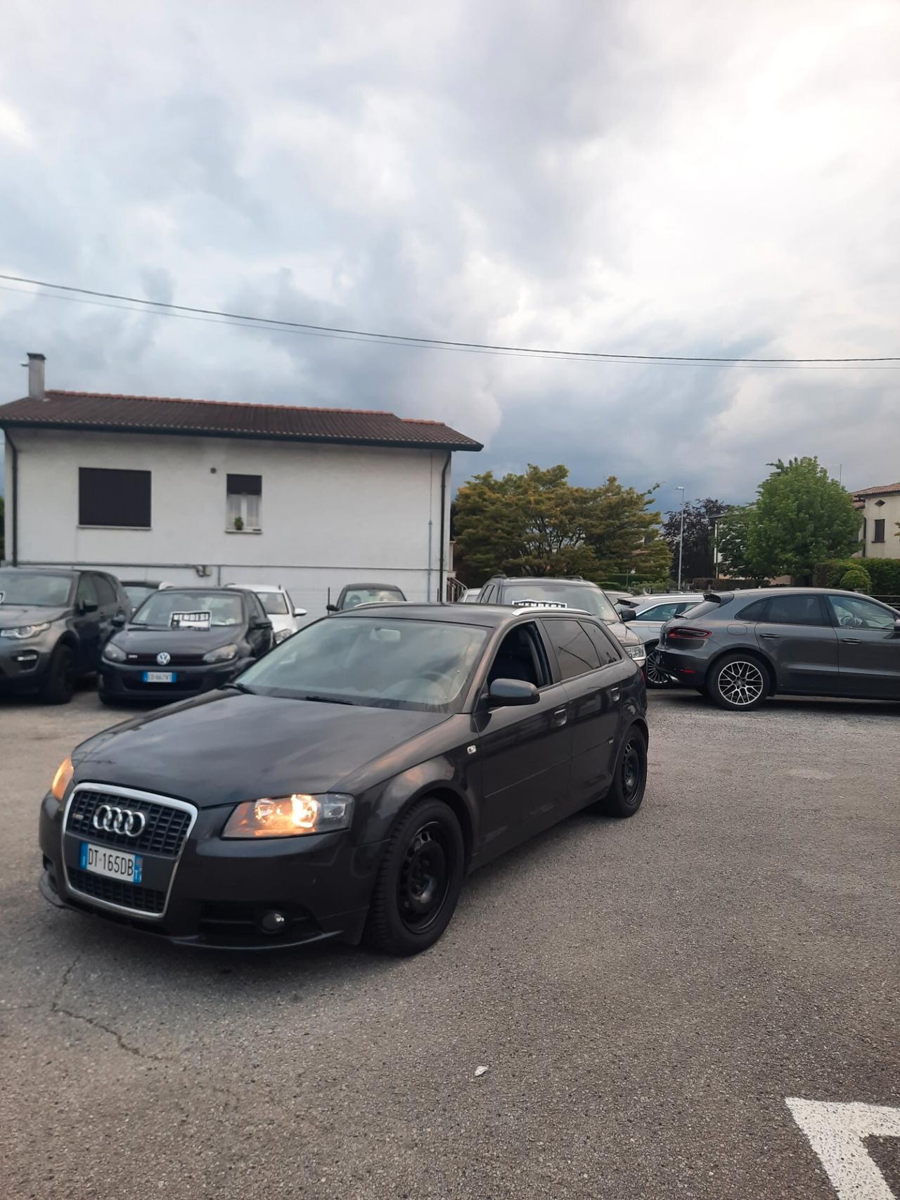 Audi A3 2.0 16V TDI ESTERNO S-LINE Ambition 170 cavalli