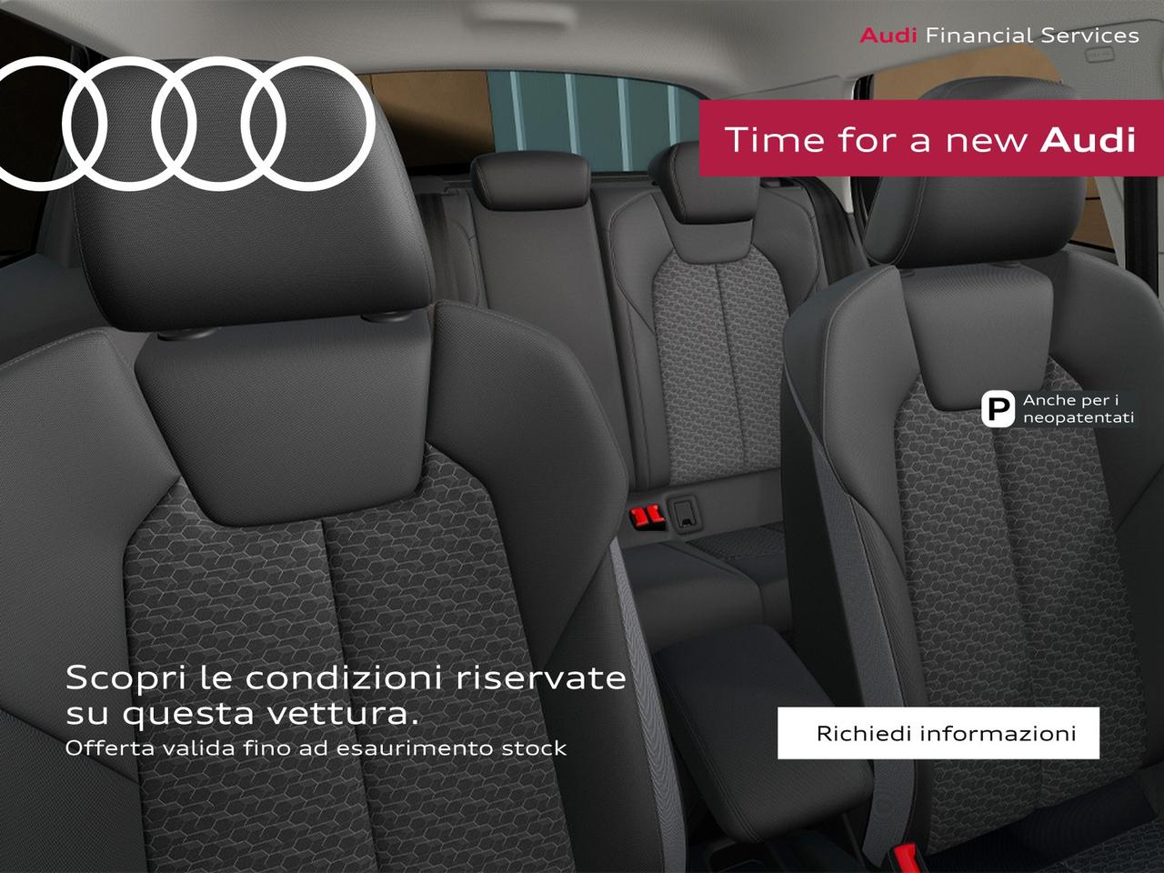 Audi A1 sportback 35 1.5 tfsi identity black s-tronic