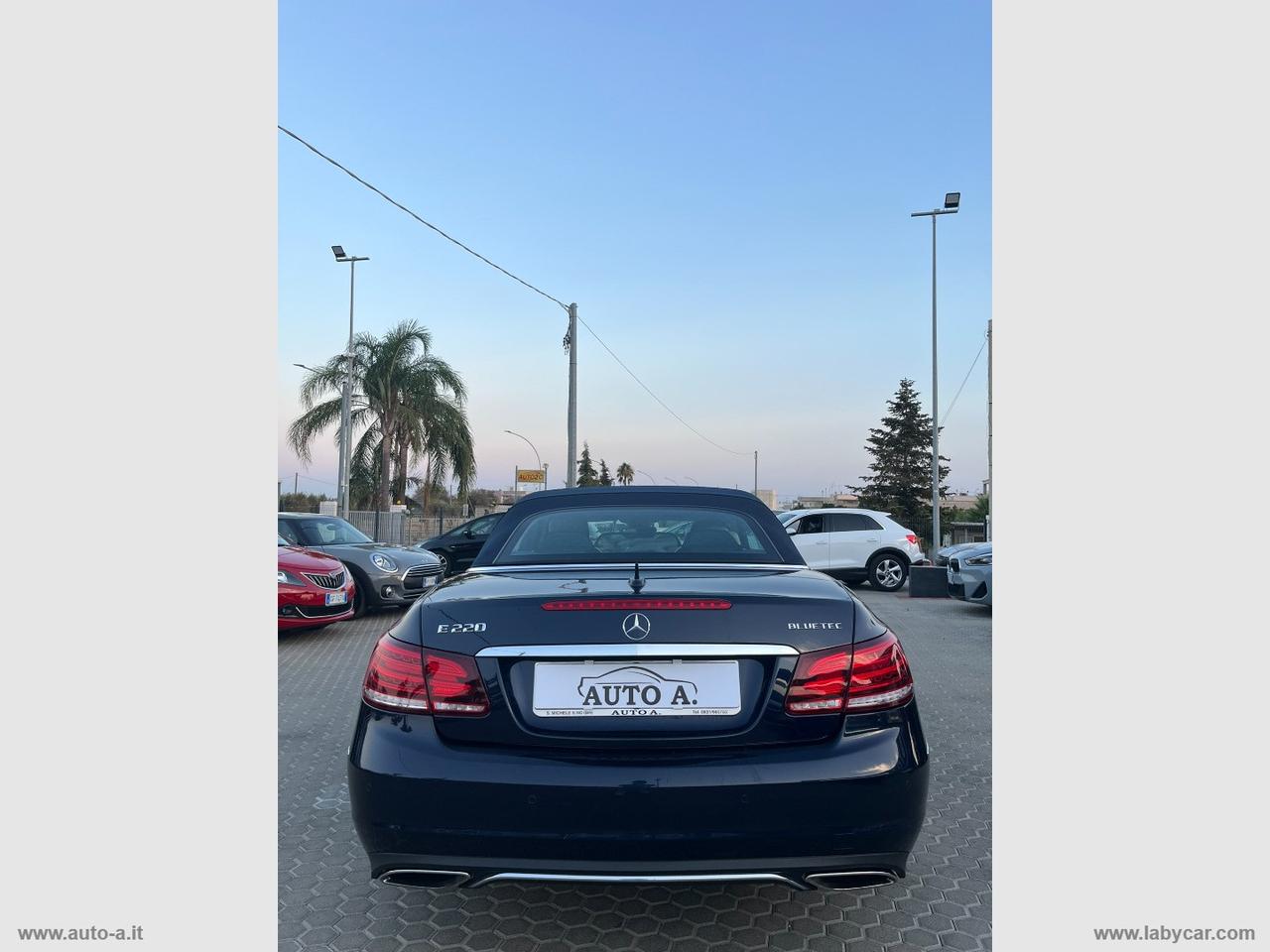 MERCEDES-BENZ E 220 BlueTEC Cabrio Sport