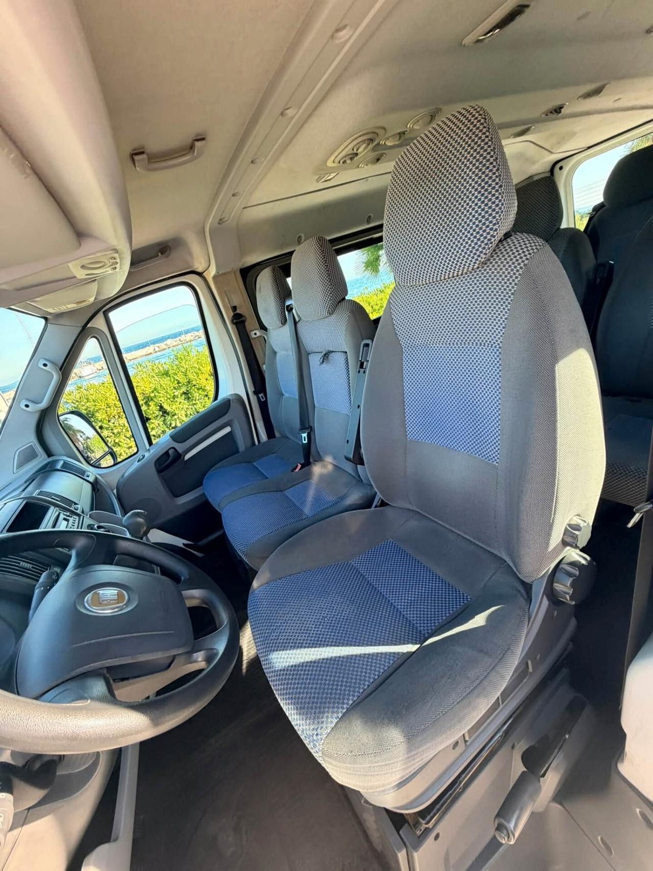 Fiat Ducato 9 POSTI CLIMA ANCHE POSTERIORE UNICO PROPRIETARIO 3336121884 ISCHIA
