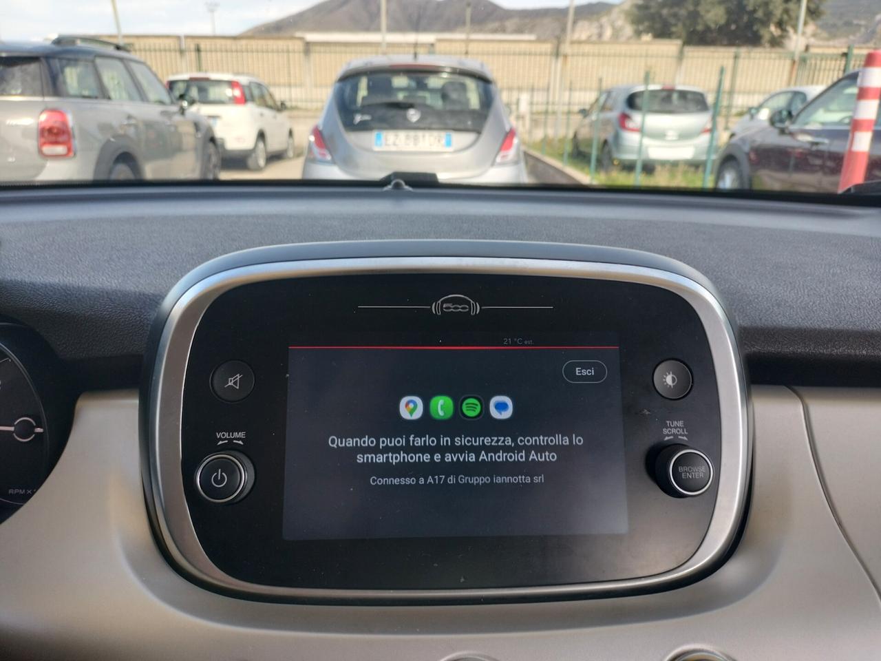 Fiat 500X 1.3 MultiJet 95 CV CROSS NAVIGATORE PIU CAR PALY KM 74040 GARANZIA 12 MESI CON CERT. DI CONFORMITA'