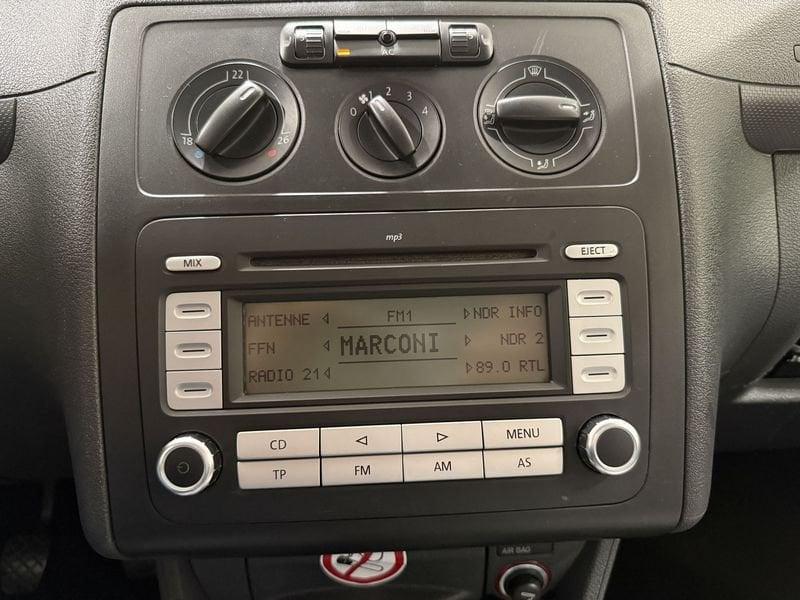 Volkswagen Caddy 2.0 Ecofuel 5 Porte Life Metano