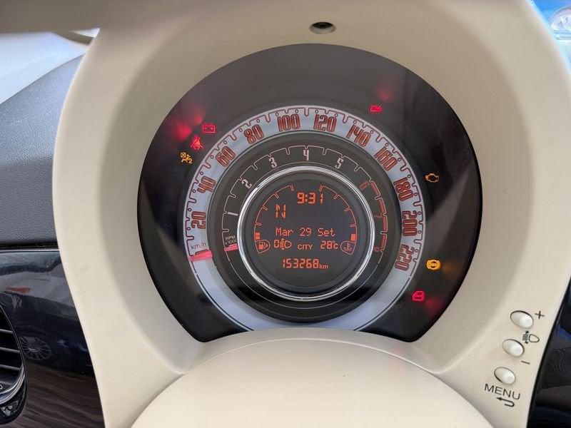 FIAT 500 500 1.2 Lounge easypower Gpl 69cv
