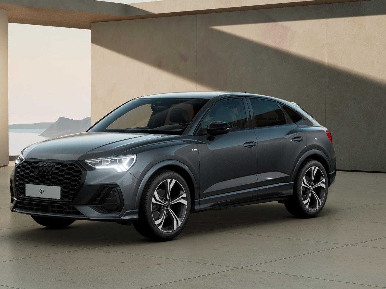 Audi Q3 sportback 35 2.0 tdi identity black s-tronic