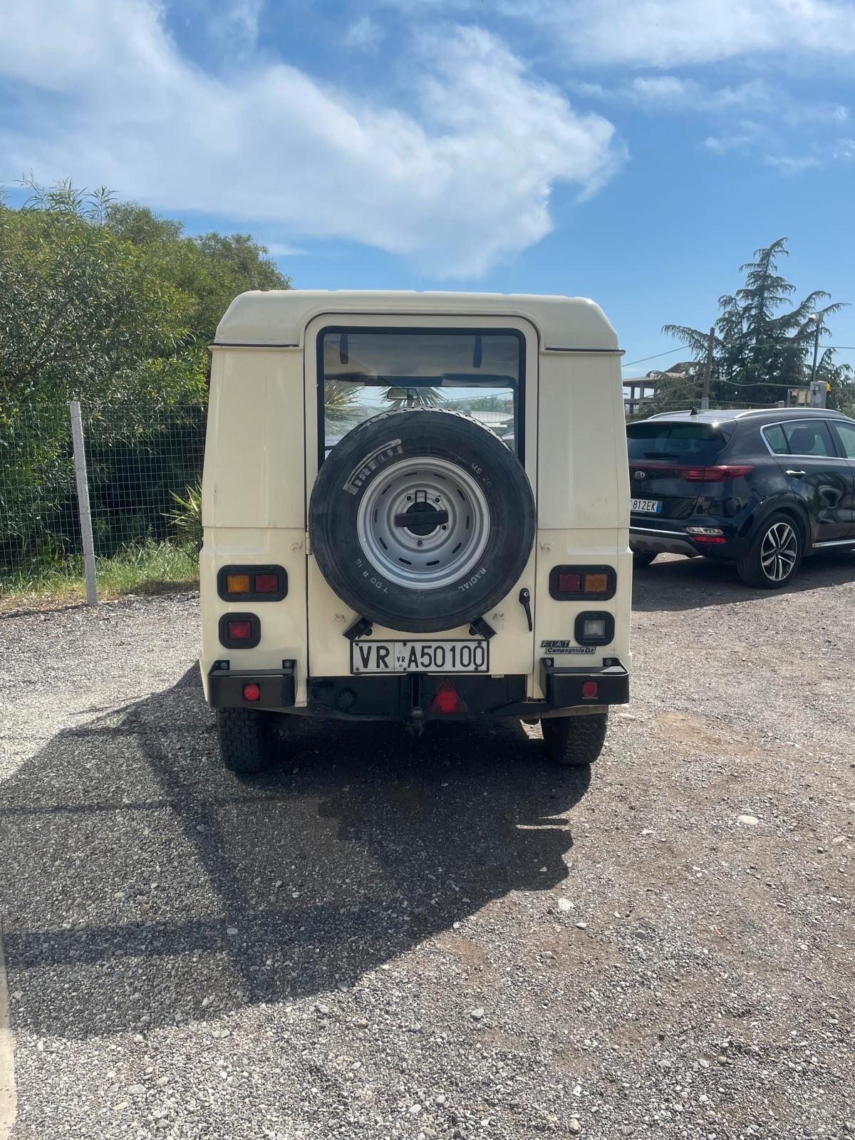 Fiat Campagnola 2.0 4x4 80cv benzina/GPL Gancio Traino