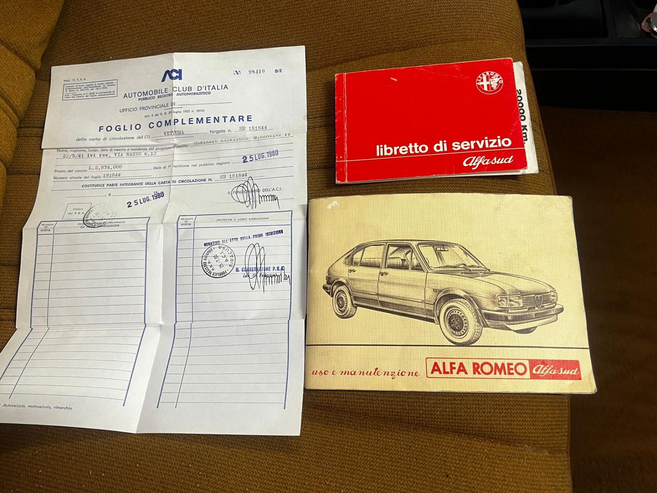 ALFA ROMEO ALFASUD