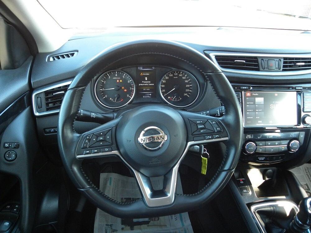 Nissan Qashqai 1.2cc 115cv PDC TEKNA CAMERA, NAVI, CERCHI, TEMPOMAT, MULTIFUNZIONE, PELLE, GARANTITA