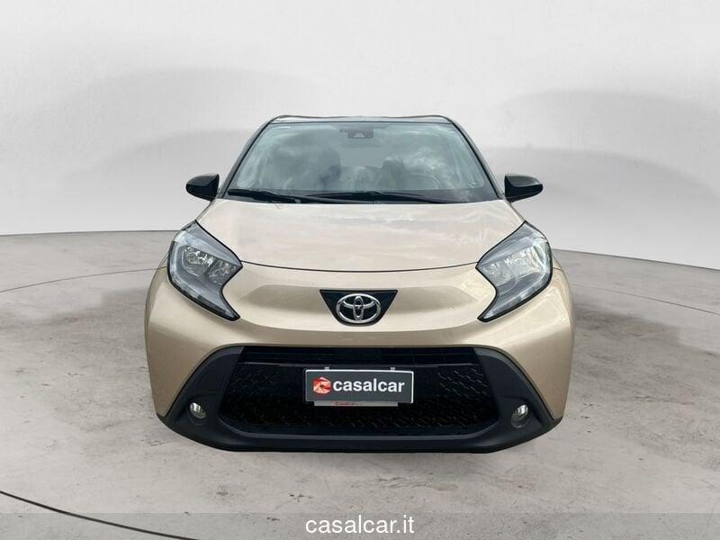 Toyota Aygo X 1.0 VVT-i 72 CV 5 porte Lounge S-CVT CAMBIO AUTOMATICO CVT NAVIGATORE FULL GARANZIA CASA MADRE