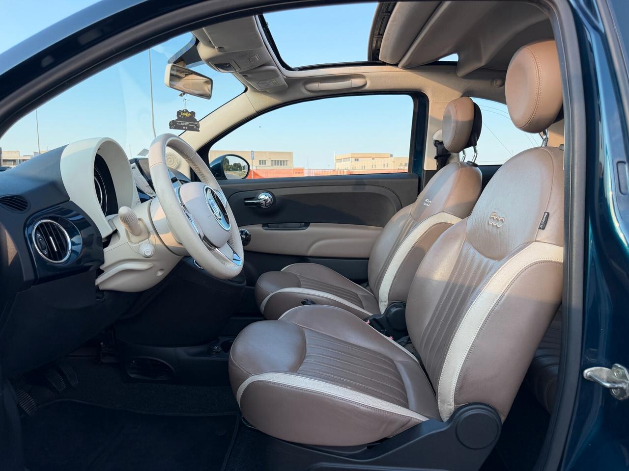 Fiat 500 Cabrio 1.2 69cv Lounge Clima*Pelle*Full