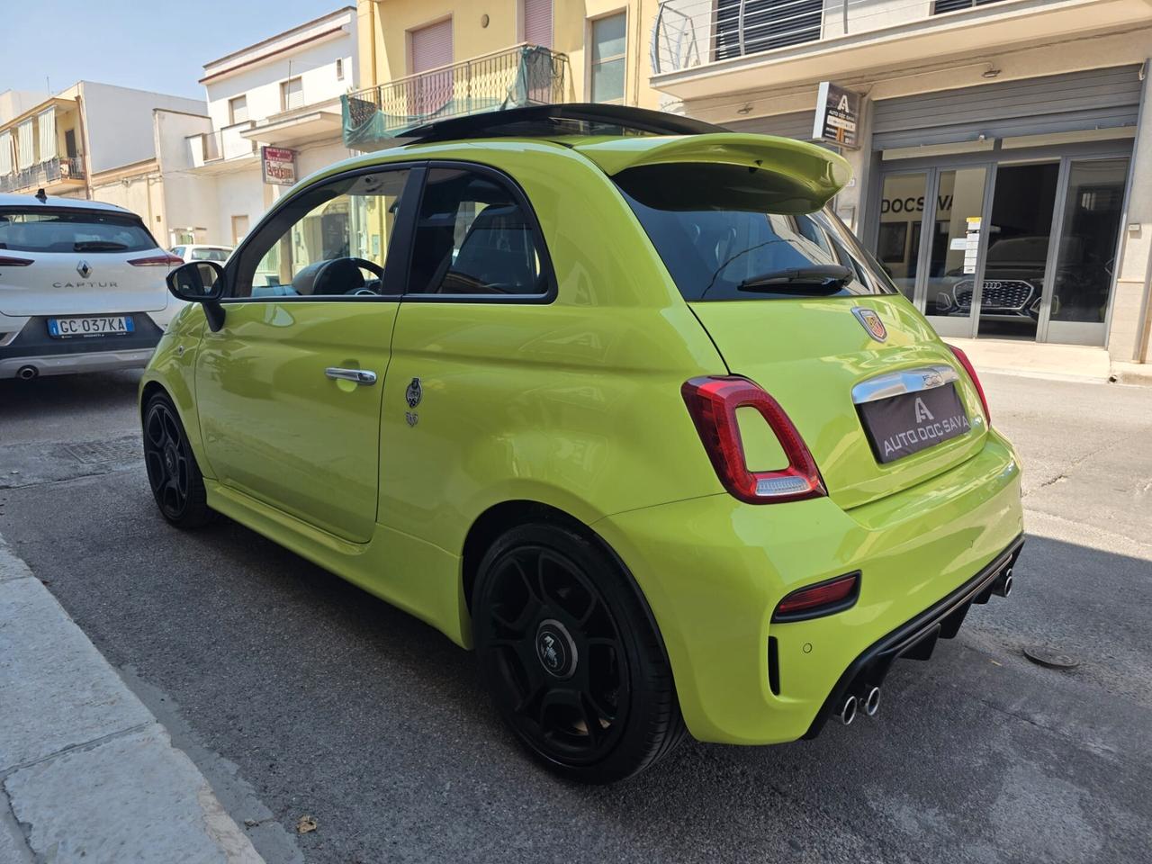 Abarth 595 1.4 Turbo T-Jet 160 CV 70° Anniversario+Sed.Sabelt+Scarichi Monza+Tetto..