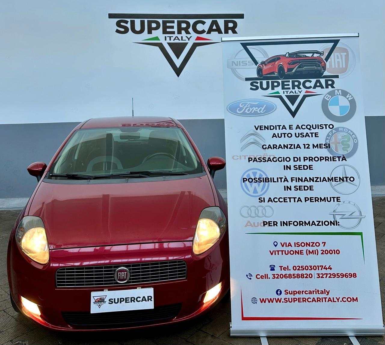 Fiat Grande Punto 1.4 Benz Sport, uni propriet, si neopate