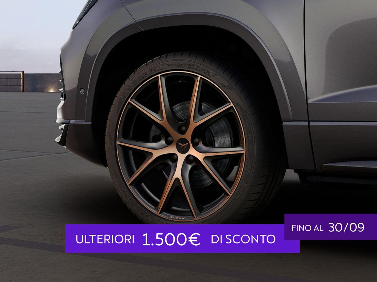 Cupra Ateca 1.5 tsi 150cv dsg