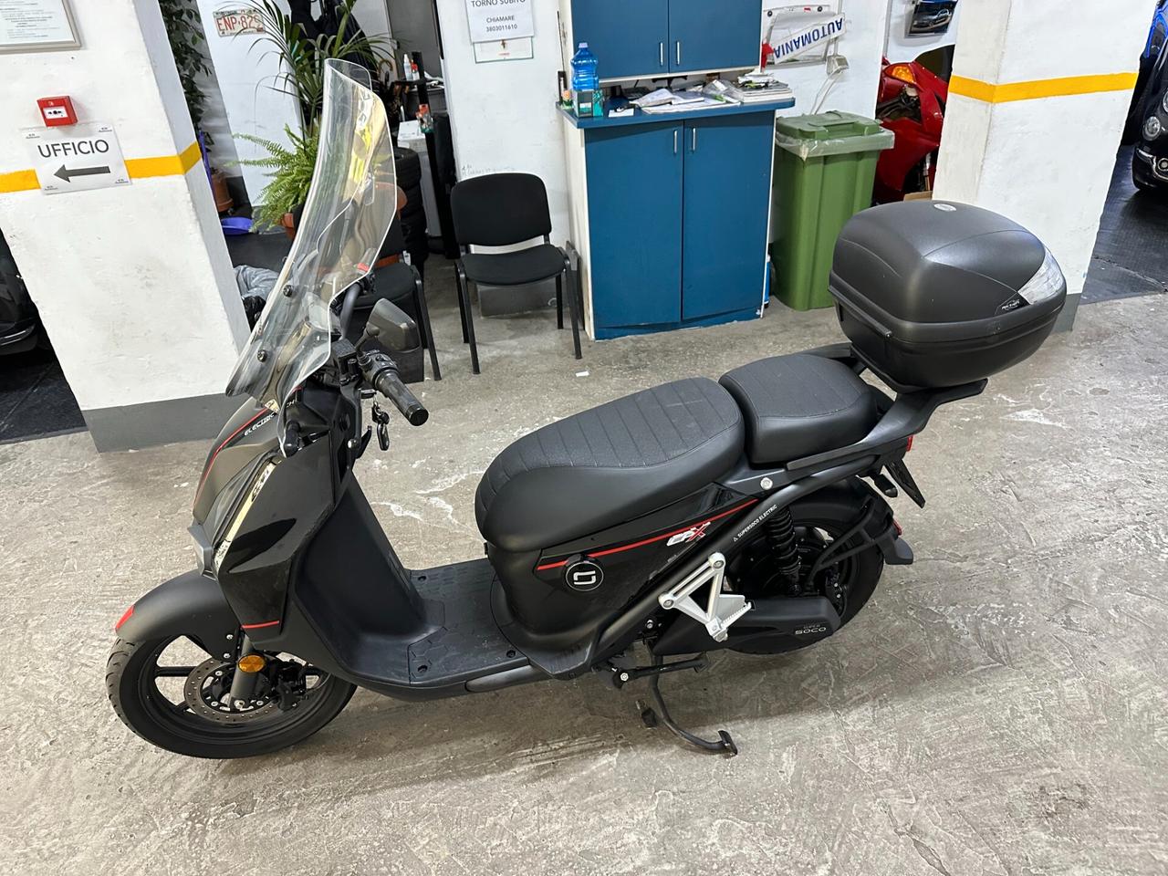 Super Soco CPX Electric Tech