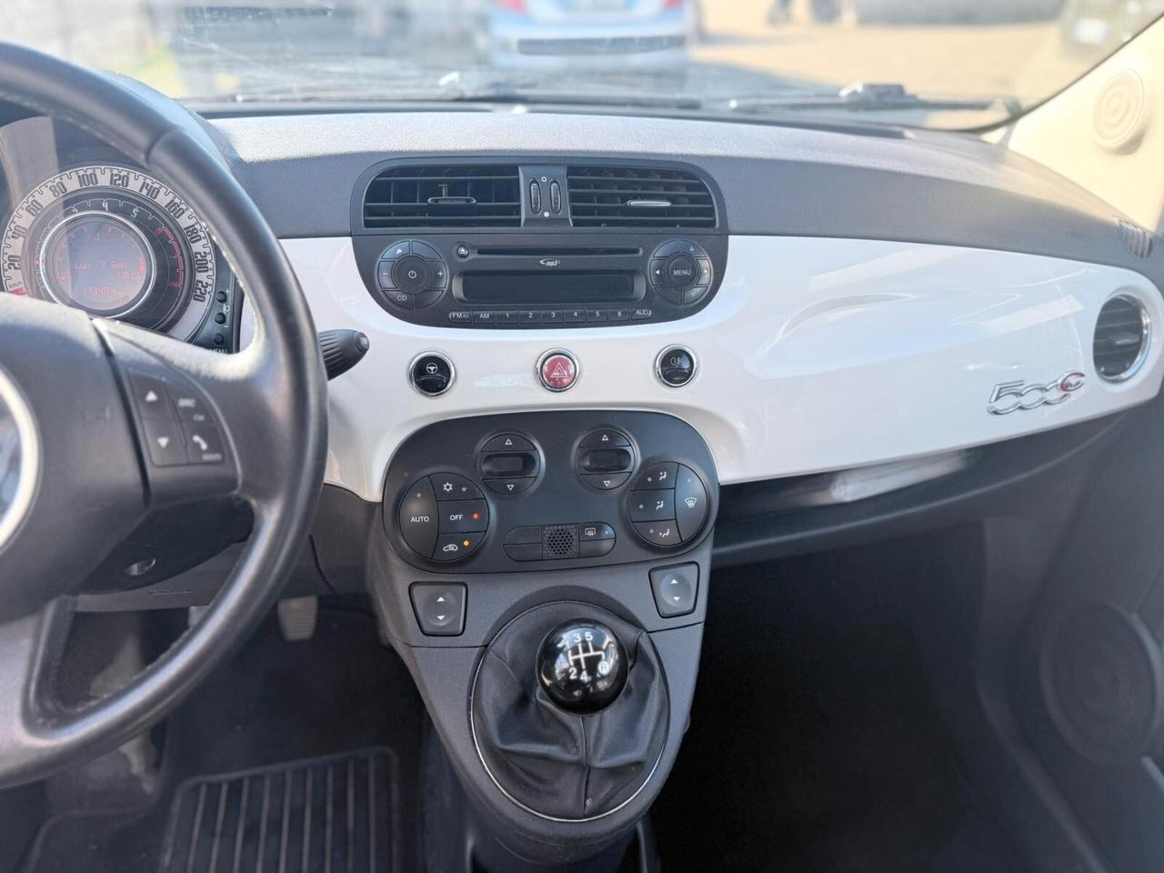 Fiat 500C CABRIO 1.2 BENZINA 2014 NEOP.