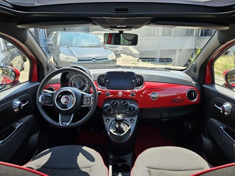 FIAT 500 Hybrid 1.0 70cv Ibrido Red