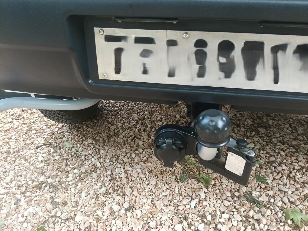 Fiat Panda 1000 4x4 Sisley con carrello