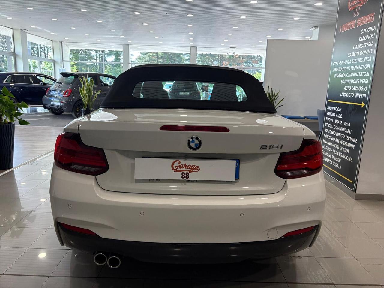 BMW Serie 2 Cabrio 218i Msport auto