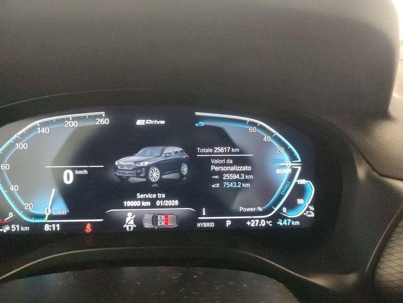 BMW X3 G01 2021 xdrive30e Msport auto