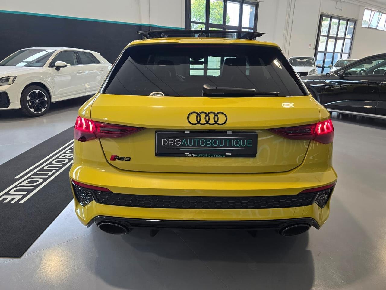 Audi RS3 SPB GIALLO PITONE/TETTO/SCARICHI