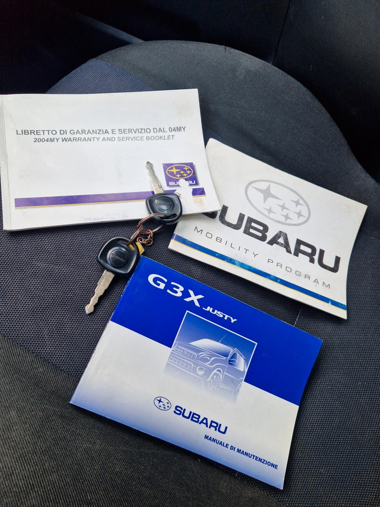 Subaru Justy G3X 1.3 16V 5p. - 4x4