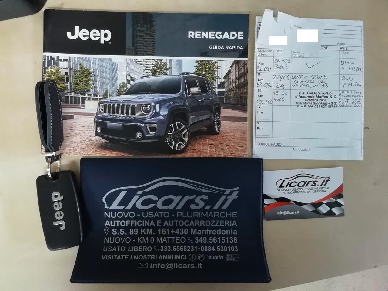 Jeep Renegade 1.6 Mjt 130 CV Longitude