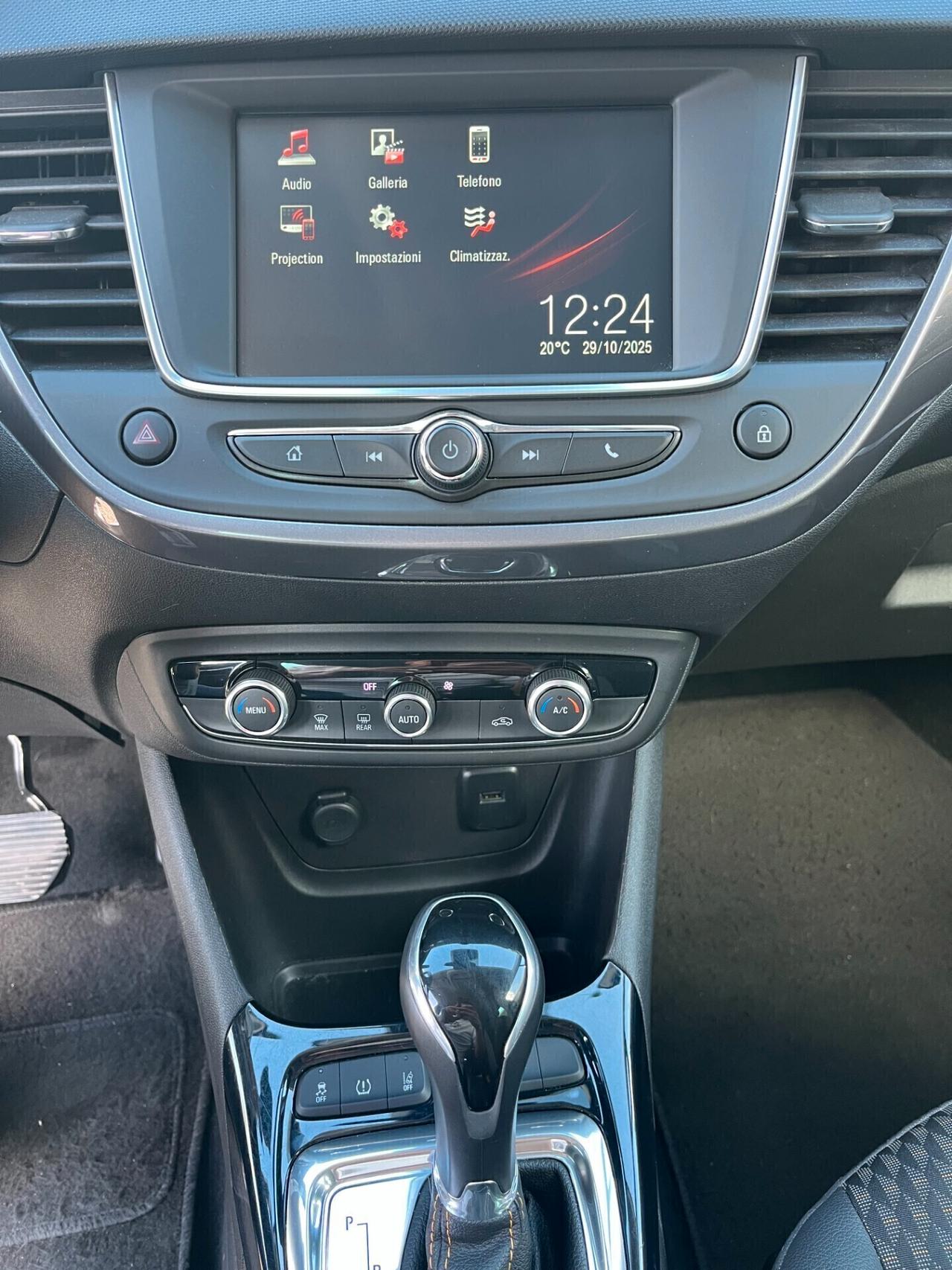 Opel Crossland X 1200 BENZINA AUTOMATICO KM CERTIFICATI 2019