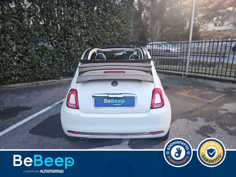 FIAT 500C 1.2 LOUNGE S&S 69CV MY19