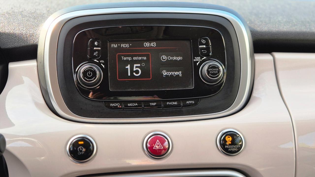 Fiat 500X 1.6 MultiJet 120 CV Opening Edition/ RETROCAMERA/SENSORI/