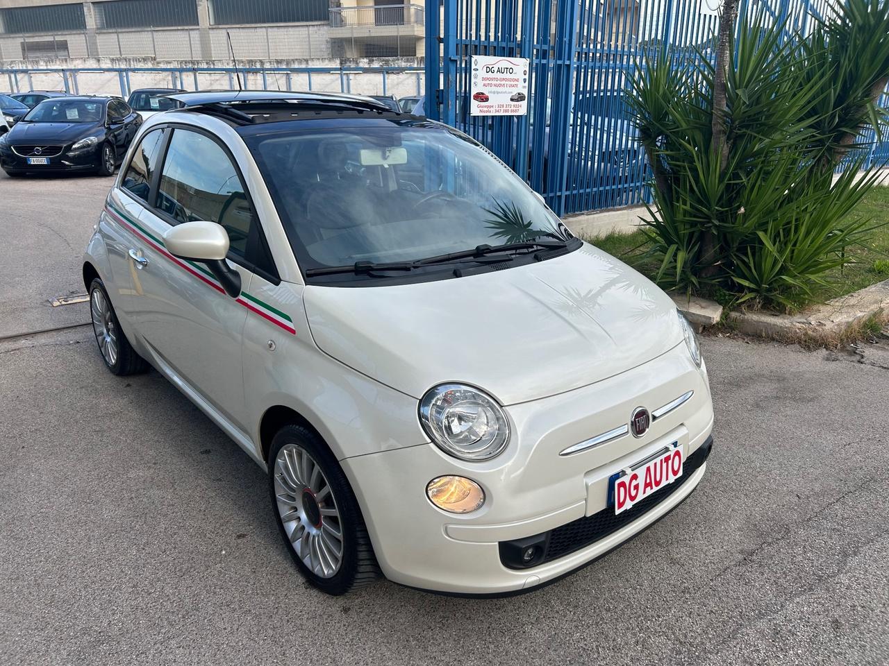 Fiat 500 1.4 benzina 100 cv 2009 Tetto apribile
