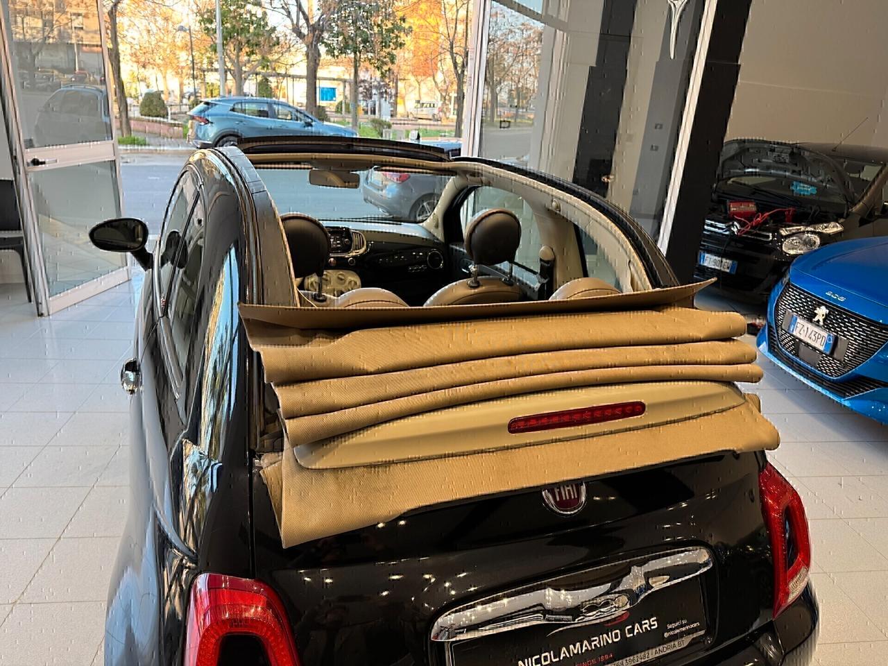 Fiat 500 C 1.2 Lounge "PELLE/NAV"