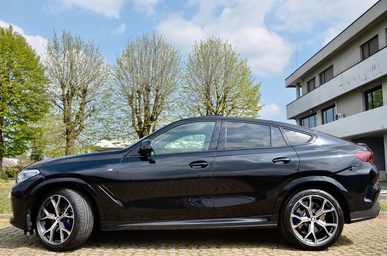 BMW X6 XDRIVE30d MHEV 48V MSPORT 286cv AUTO, FULL OPTIONAL, UFF ITALIANA, SERVICE BMW, EURO 6D, PERMUTE