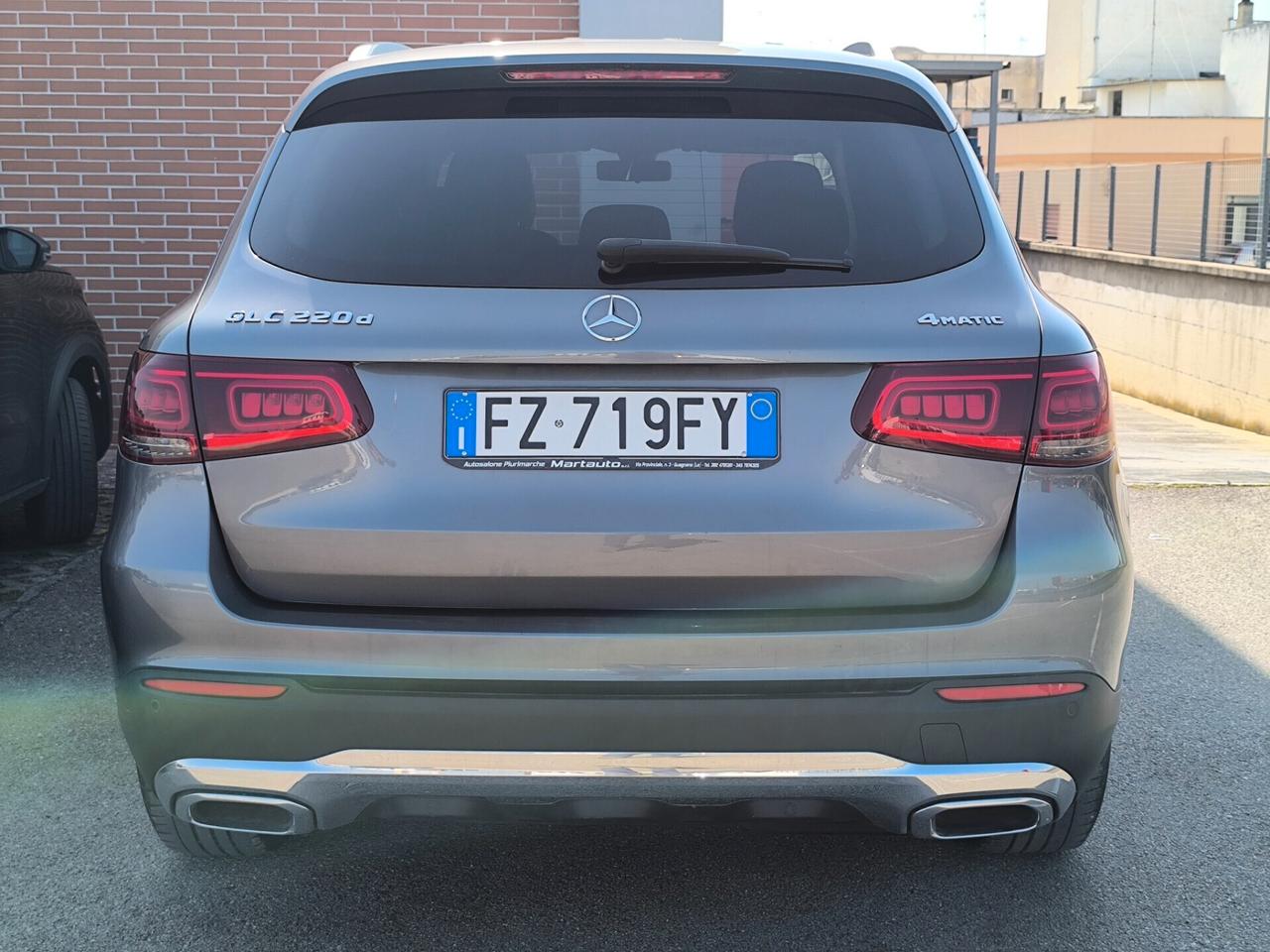 MERCEDES-BENZ GLC 220 d 4MATIC SPORT 10/2019 KM 97.000 1PROPIETARIO