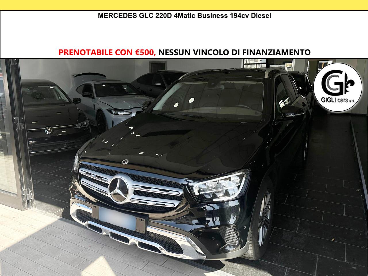 Mercedes Classe GLC 220 d 4matic Business Auto Led Camera Pelle