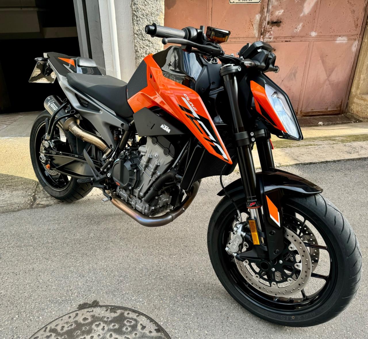 Ktm 790 Duke Tech pack scarico monoposto