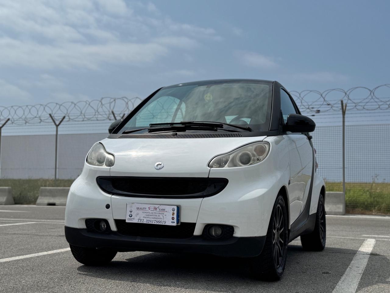 SMART FORTWO 1.0 BENZINA NEO PATENTATI 2008 12 MESI DI GARANZIA
