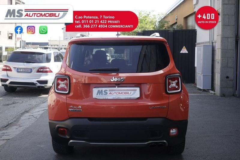 Jeep Renegade Jeep Renegade 2.0 Mjt 140CV 4WD Active Drive Limited Unicoproprietario