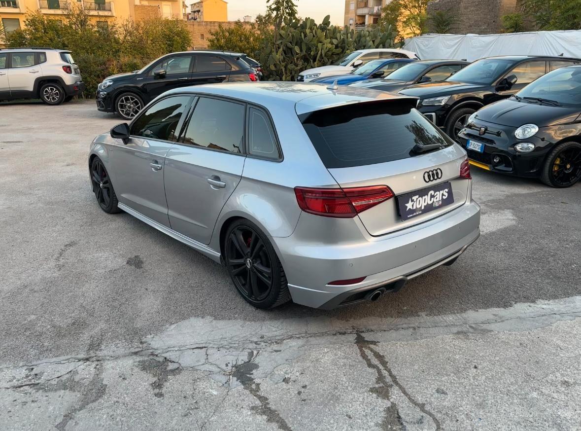 Audi A3 SPB 1.6 TDI S tronic S-LINE 116 cv - 2018