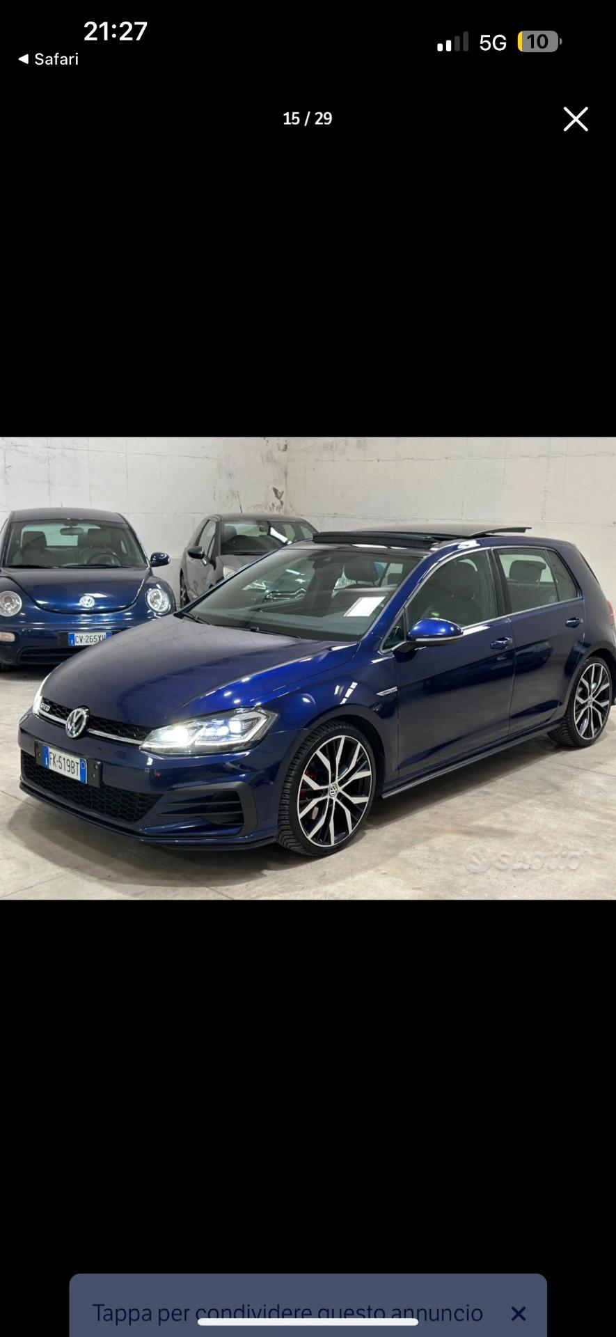 Volkswagen Golf GTD 2.0 TDI 5p. BlueMotion Technology