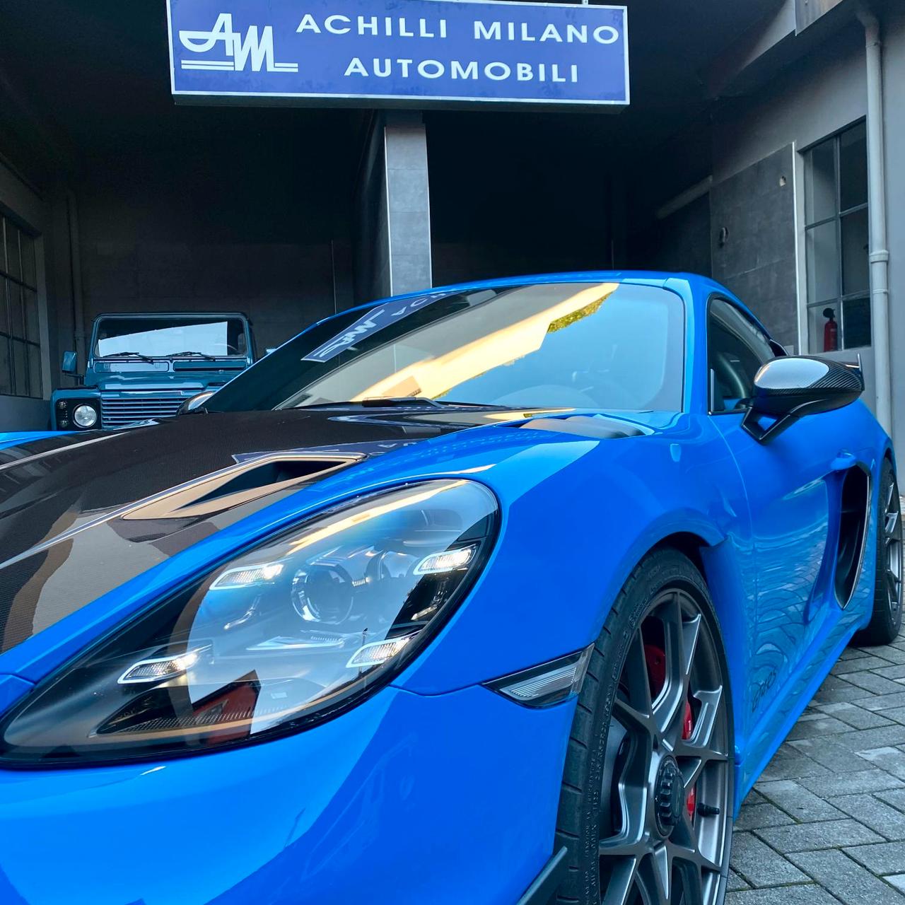 Porsche 718 Cayman 4.0 GT4 RS pdk WEISSACH +Carbonio