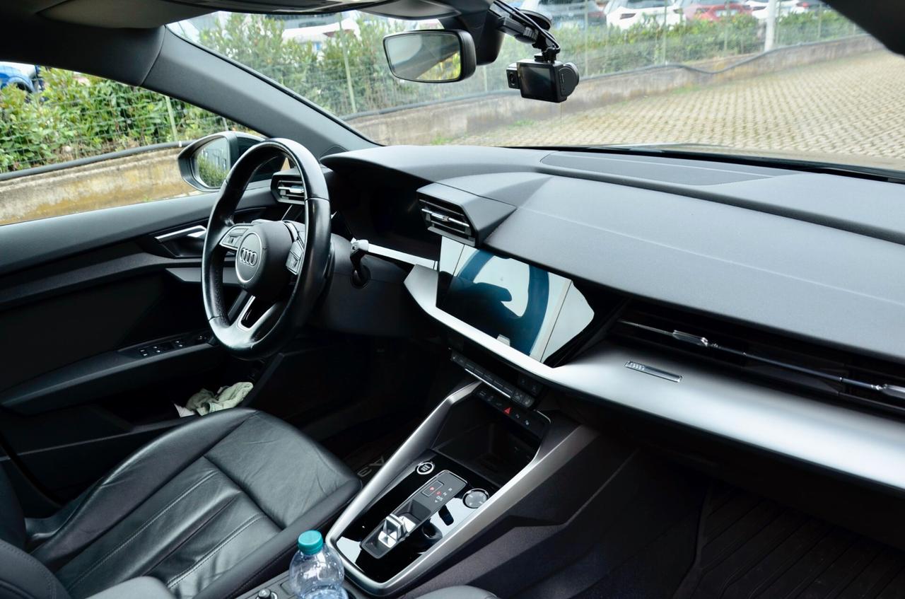 AUDI A3 SPORTBACK 40 1.4 TFSIE PLUG IN S LINE EDITION 204cv S-TRONIC, EURO 6D, SERVICE AUDI, FULL LED, APPLE ANDROID, PERMUTE