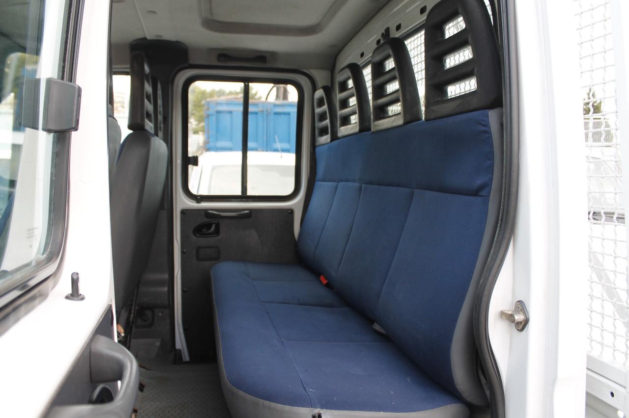 IVECO DAILY 35C12 DOPPIA CABINA CASSONE FISSO 7 POSTI