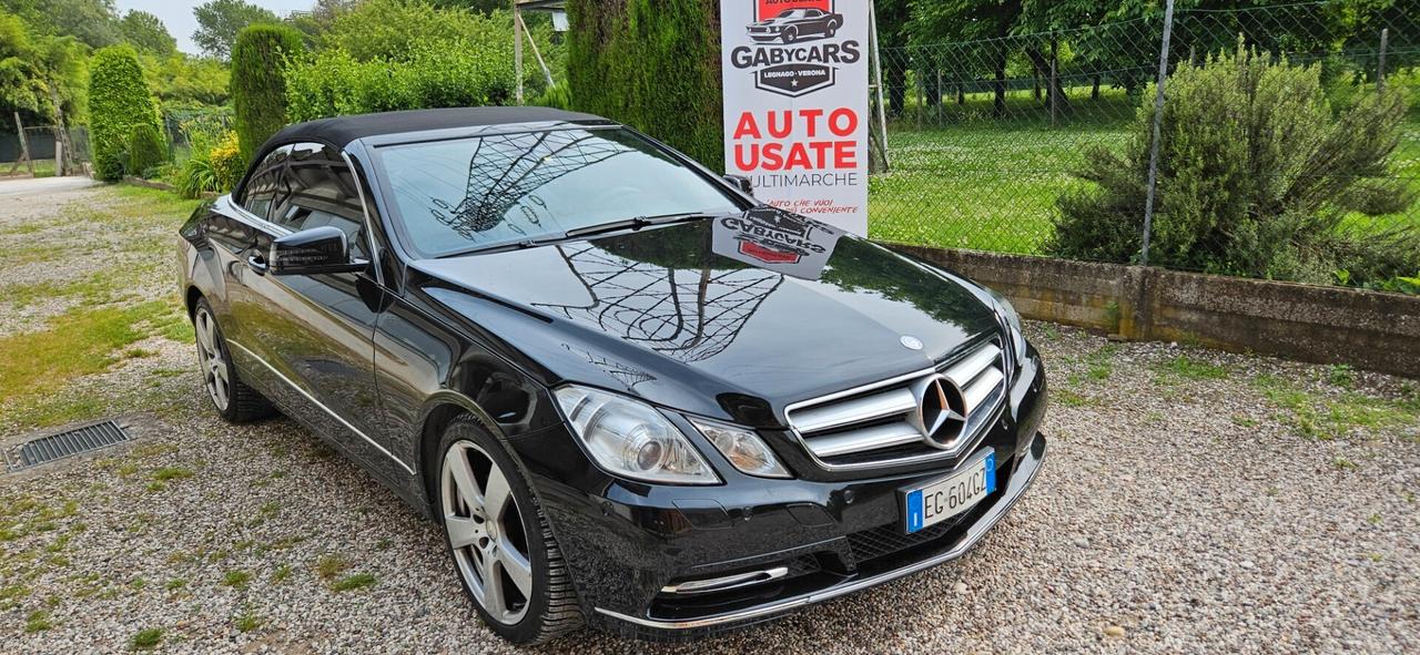 Mercedes-benz E 220 CDI Cabrio BlueEFFICIENCY Avantgarde