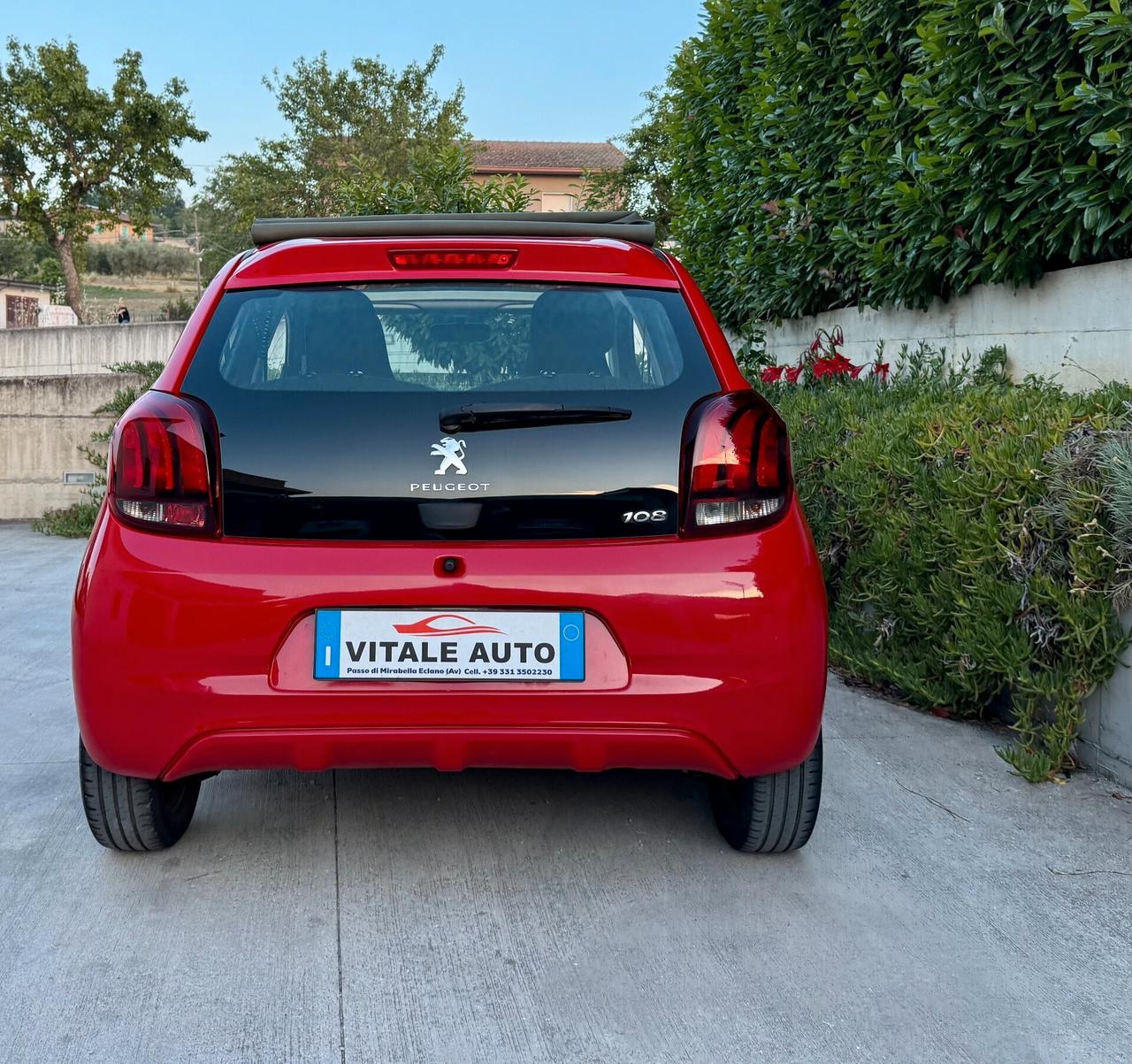 Peugeot 108 Allure Cabrio 70 Cv Adatta neopatentati