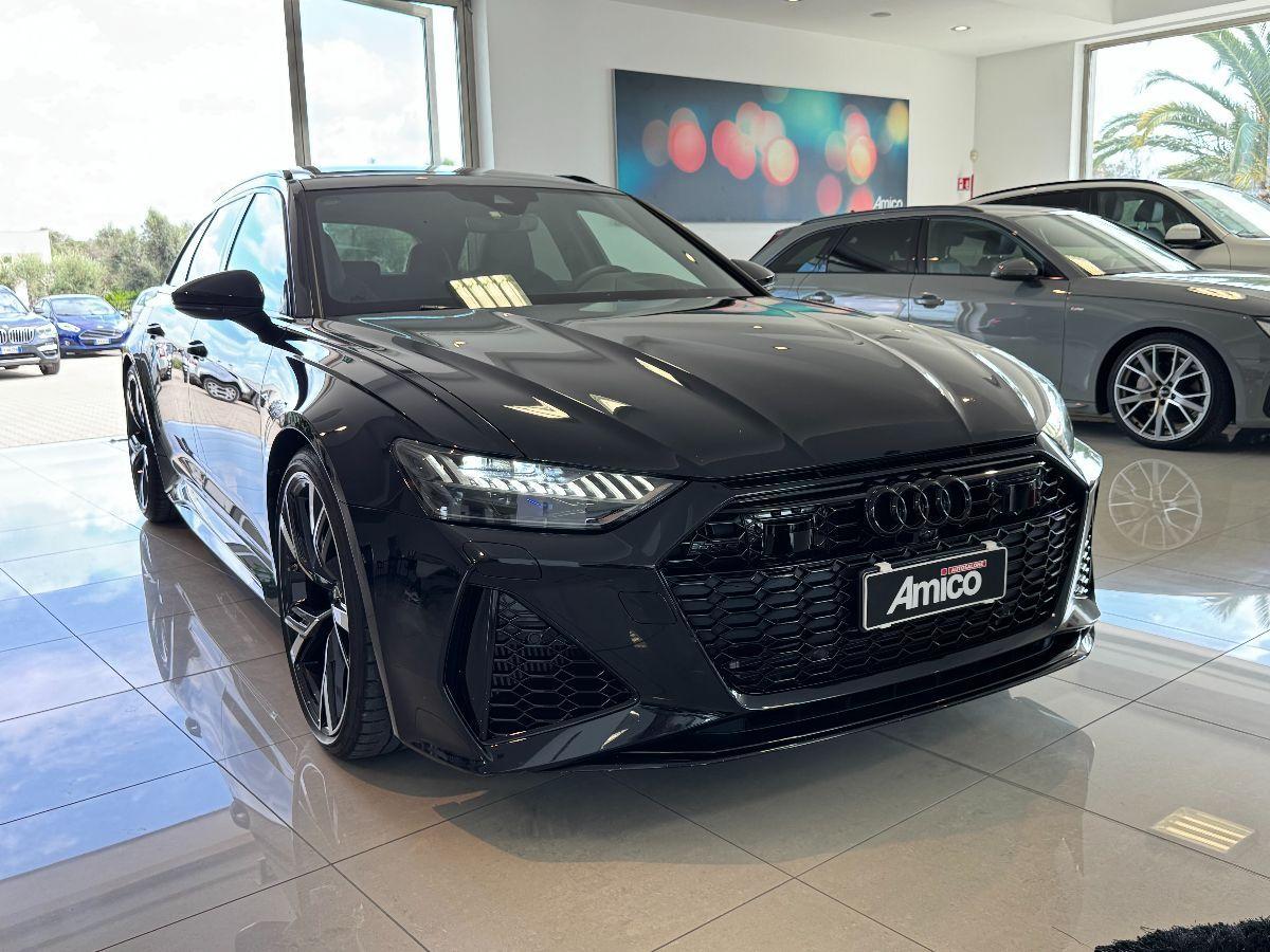 AUDI RS6 4.0 MHEV 600CV Identity Black Tetto Panorama